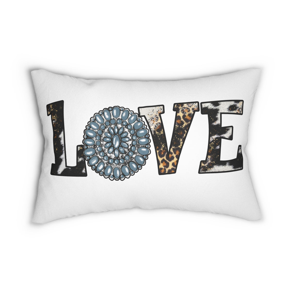 LOVE Concho Lumbar Pillow