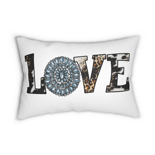 LOVE Concho Lumbar Pillow