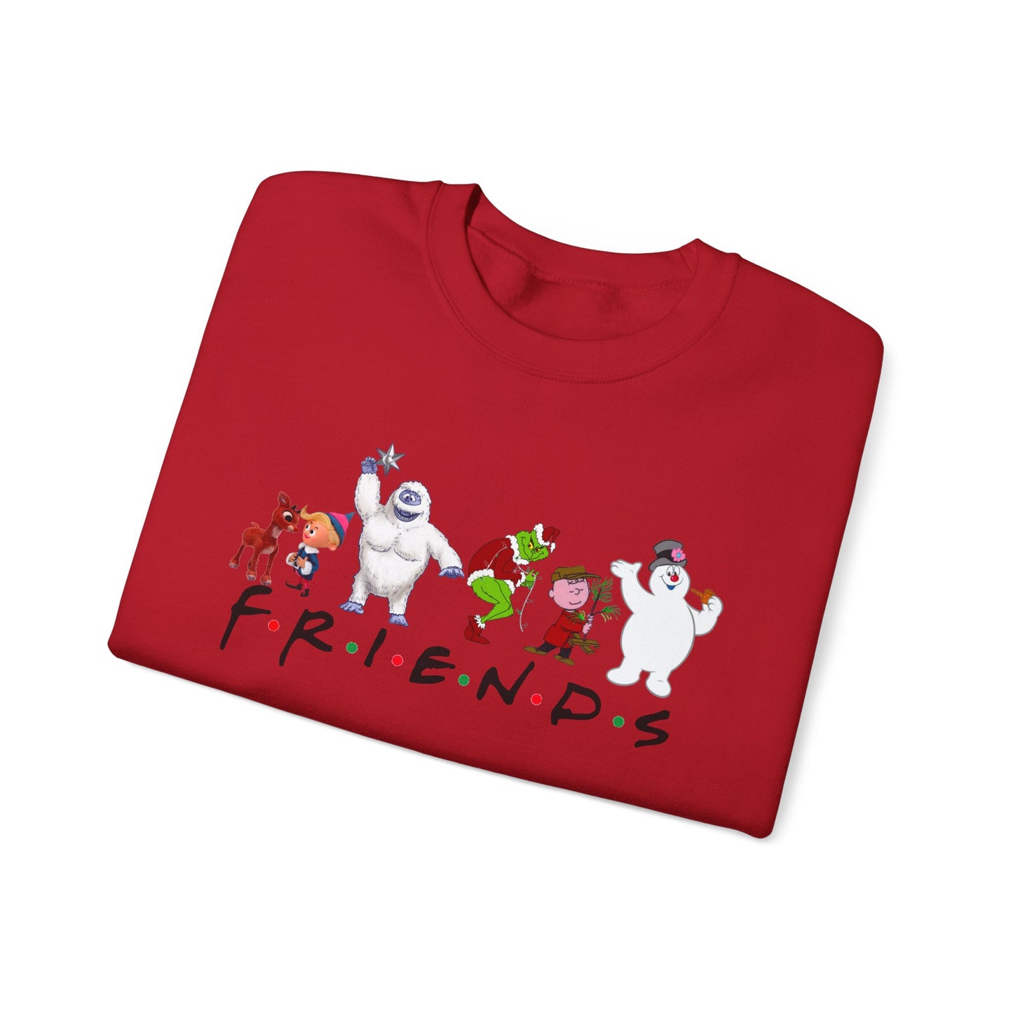 Whimsical Friends Crewneck Sweatshirt