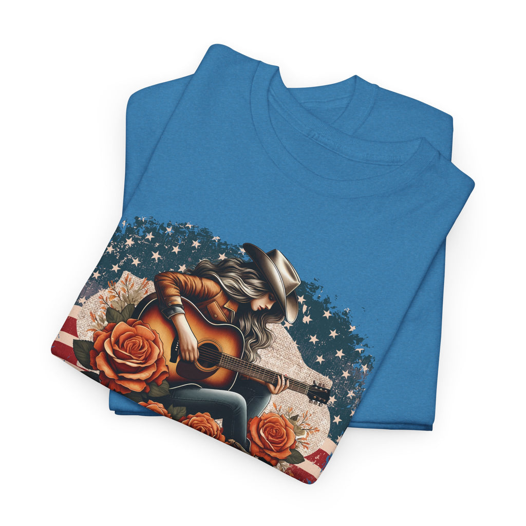 Country Music American Flag Tee