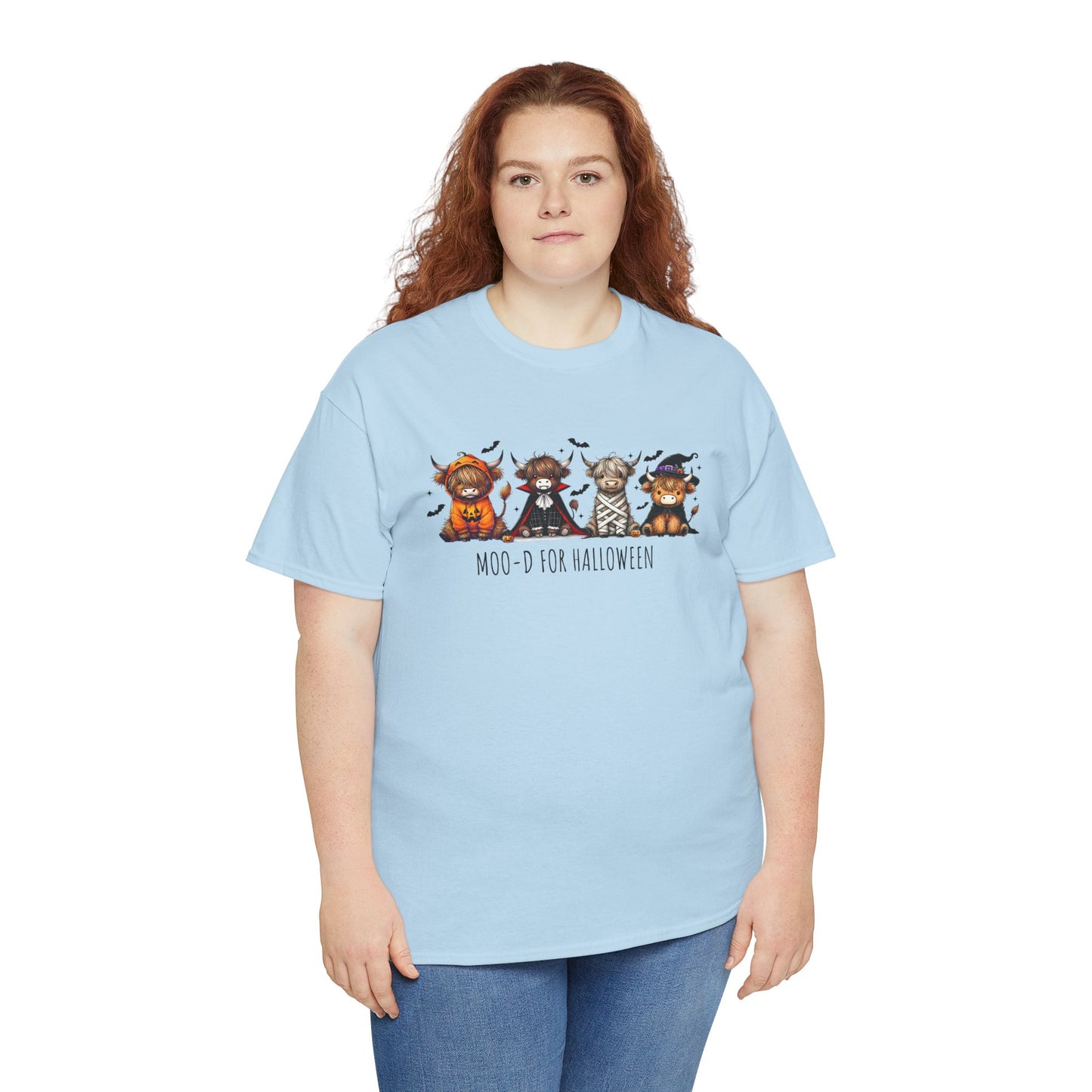 Moo-d for Halloween Cotton Tee