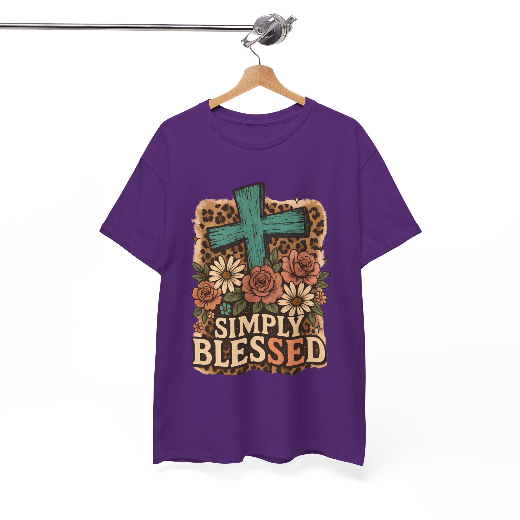 Simply Blessed Heavy Cotton Tee