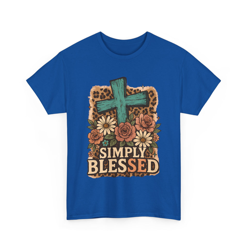 Simply Blessed Heavy Cotton Tee