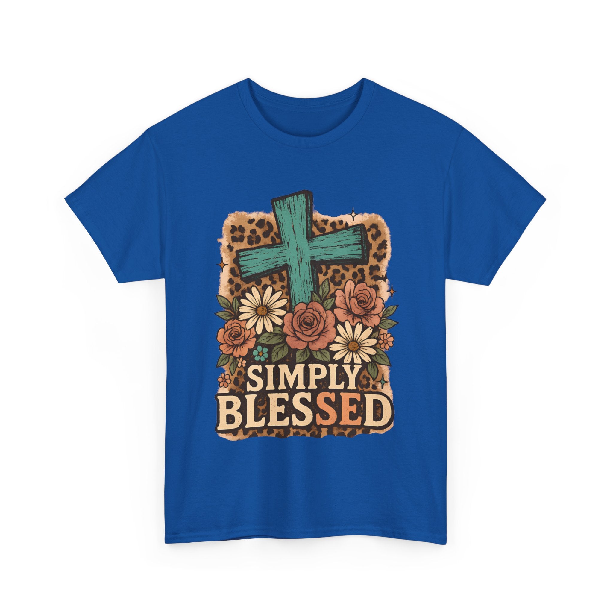 Simply Blessed Heavy Cotton Tee