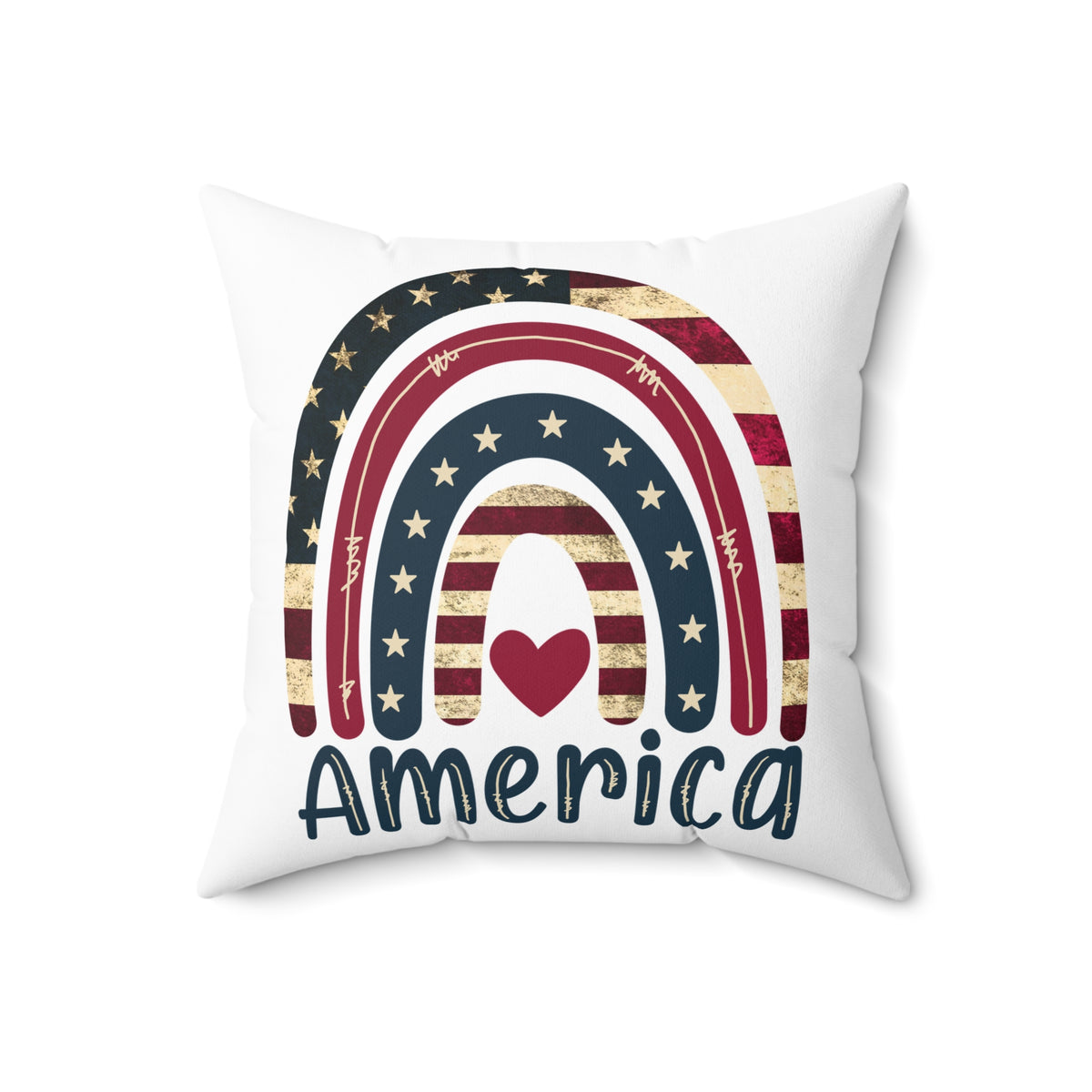 American Throw Pillow