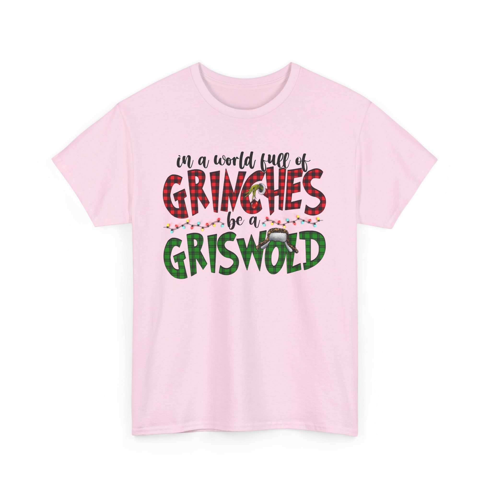 Griswold Holiday Heavy Cotton Tee - Perfect for Christmas Celebrations