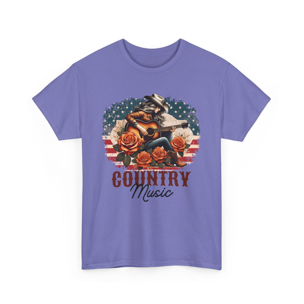 Country Music American Flag Tee