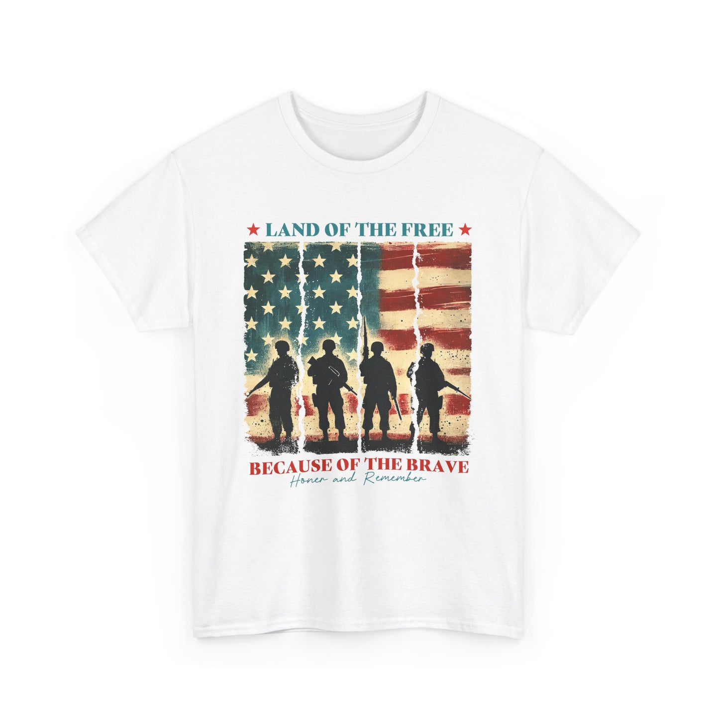 Land of the Free, Because of the Brave-Tee