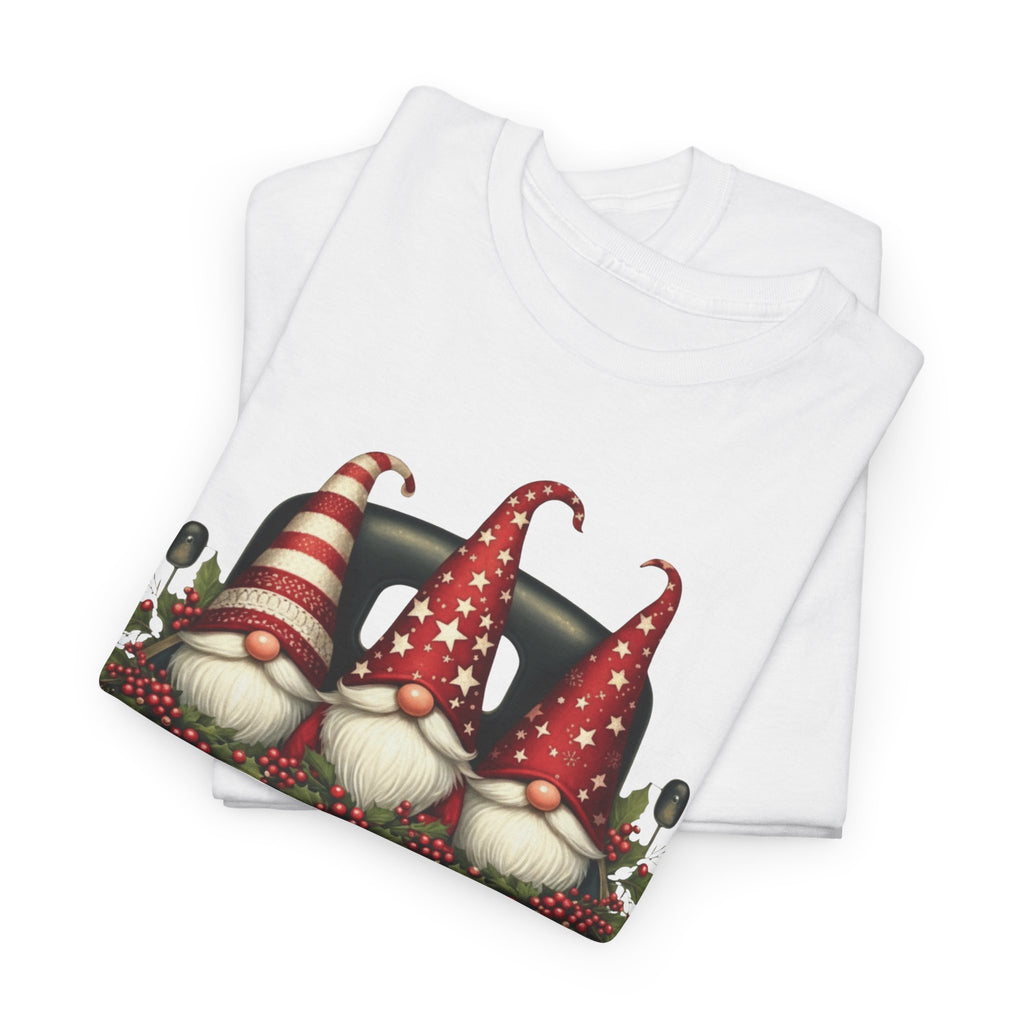Christmas Gnome Truck Tee — Merry Christmas Holiday Shirt