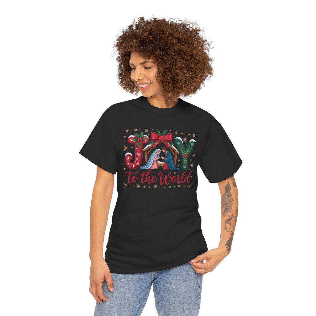 Joy to the World Christmas Tee