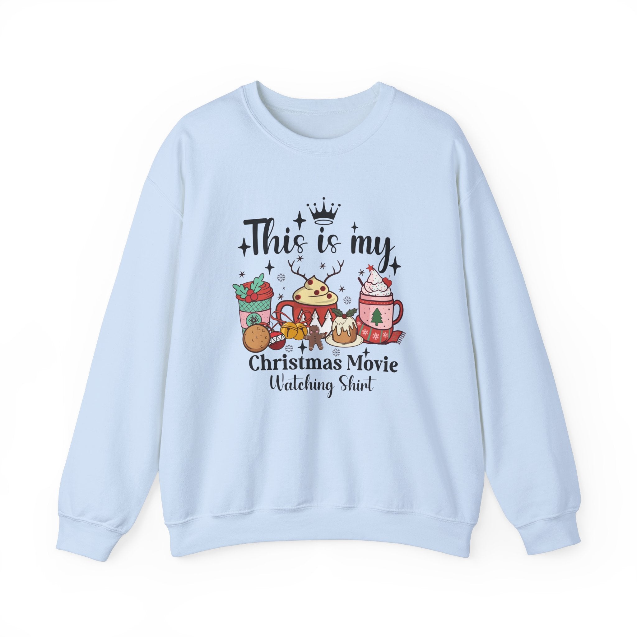 This is My Christmas Movie Watching Sweatshirt - Heavy Blend Crewneck