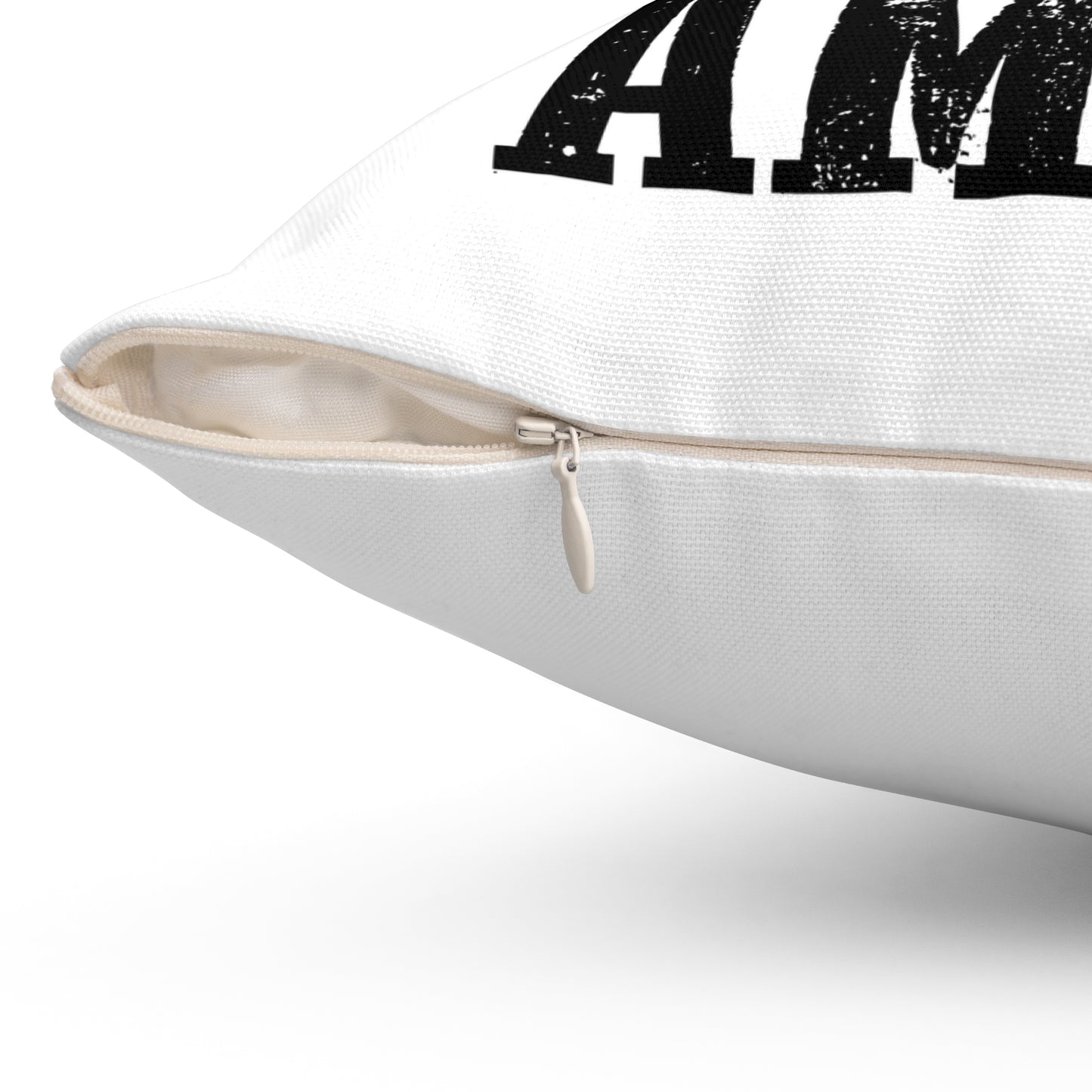 Spun Polyester Square Pillow