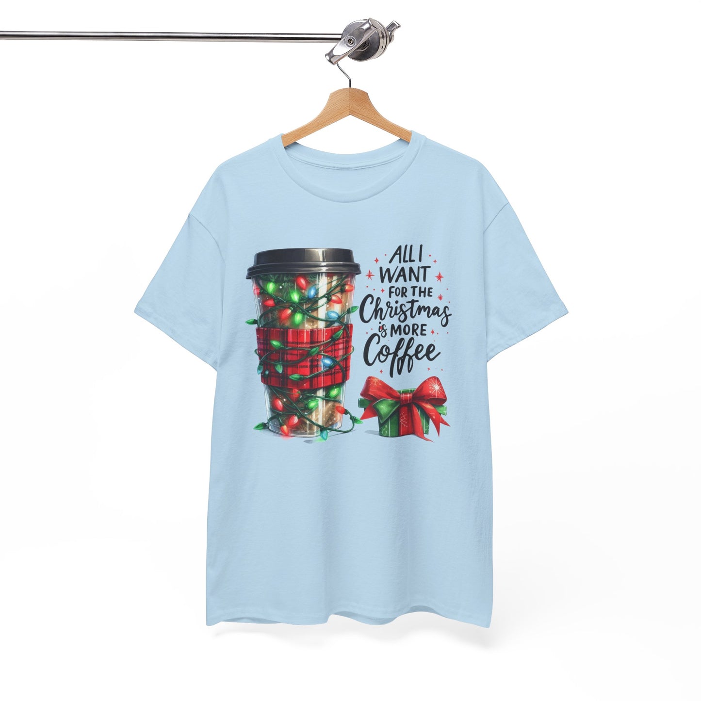 Christmas Coffee Heavy Cotton Tee