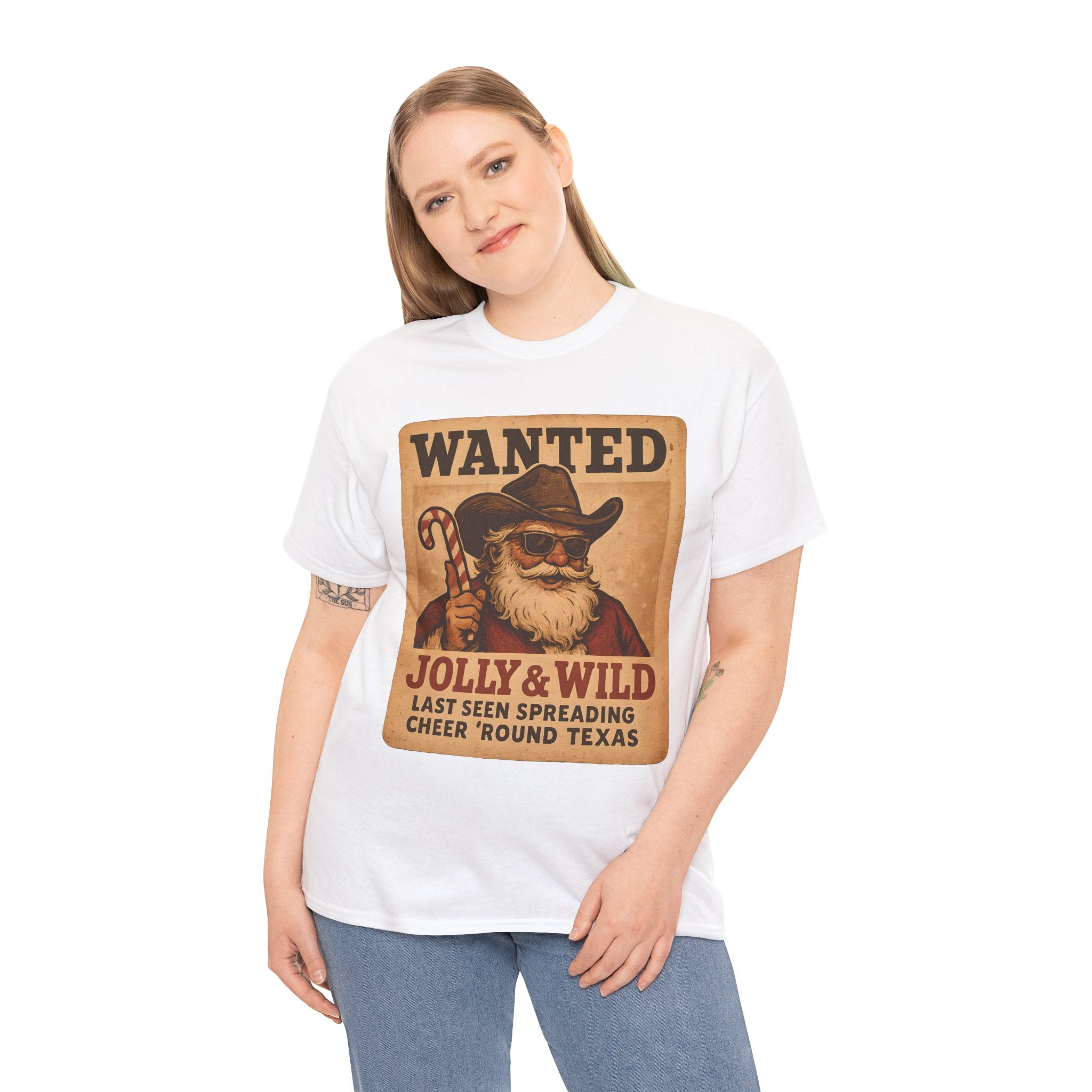Wanted Jolly & Wild Santa T‑Shirt