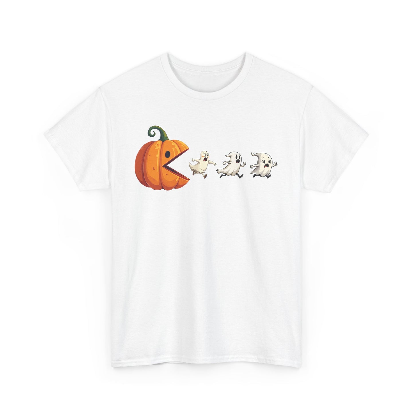 Playful Pumpkin Pac-Man Tee