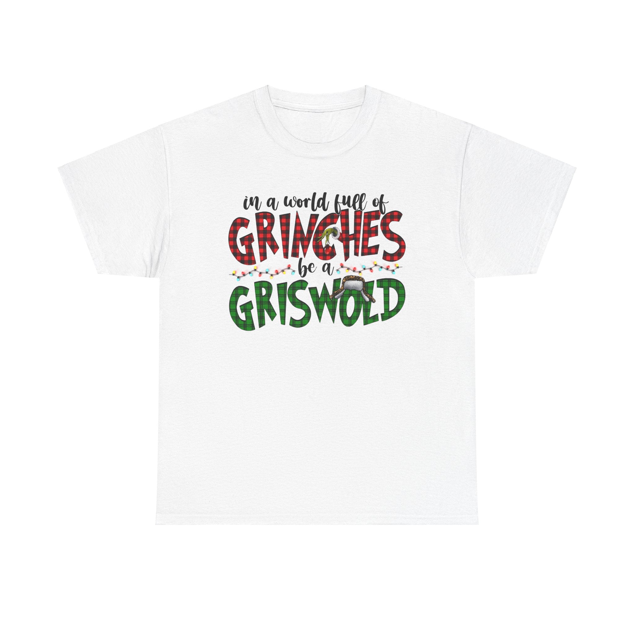 Griswold Holiday Heavy Cotton Tee - Perfect for Christmas Celebrations