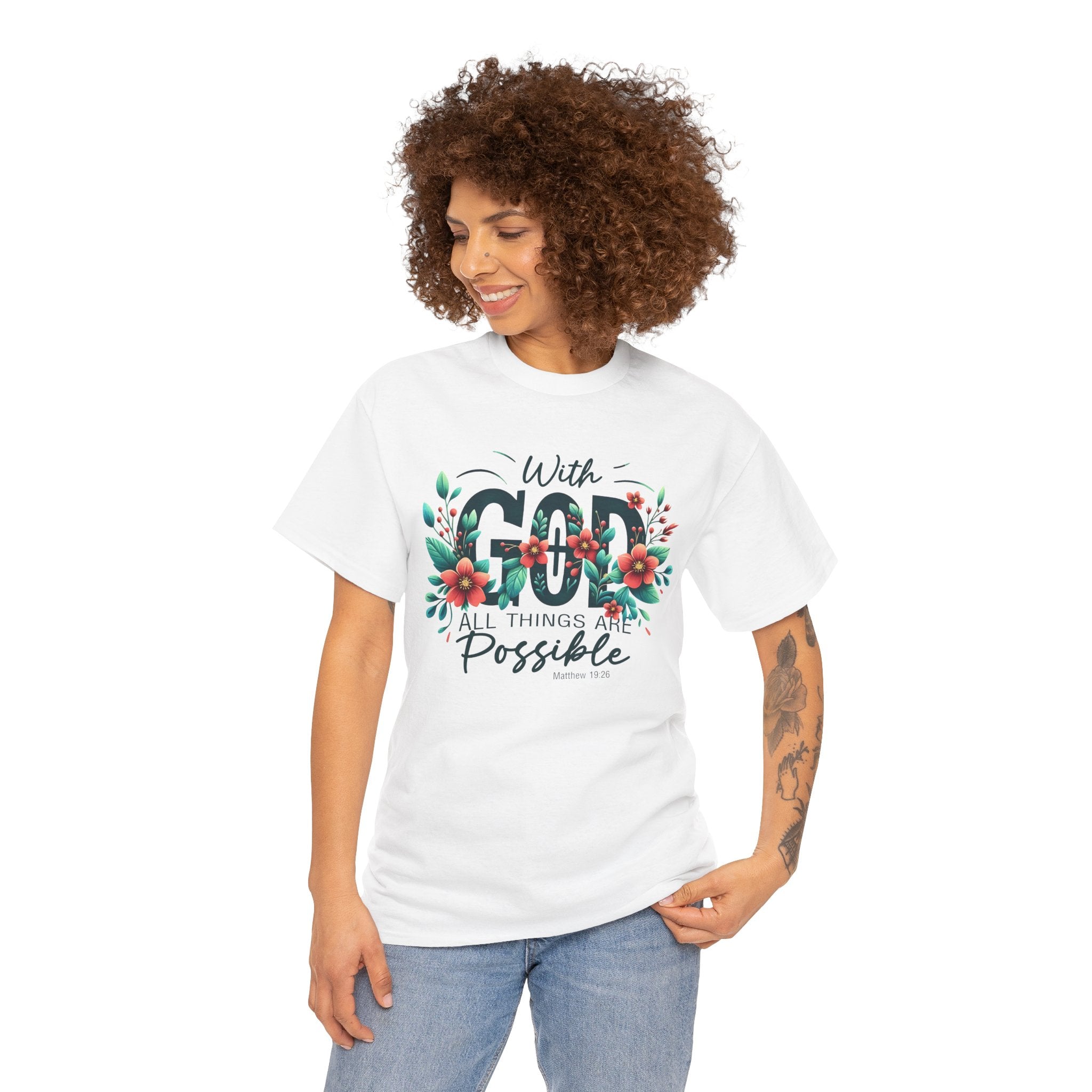 With Good All Things Are Possible-Tee