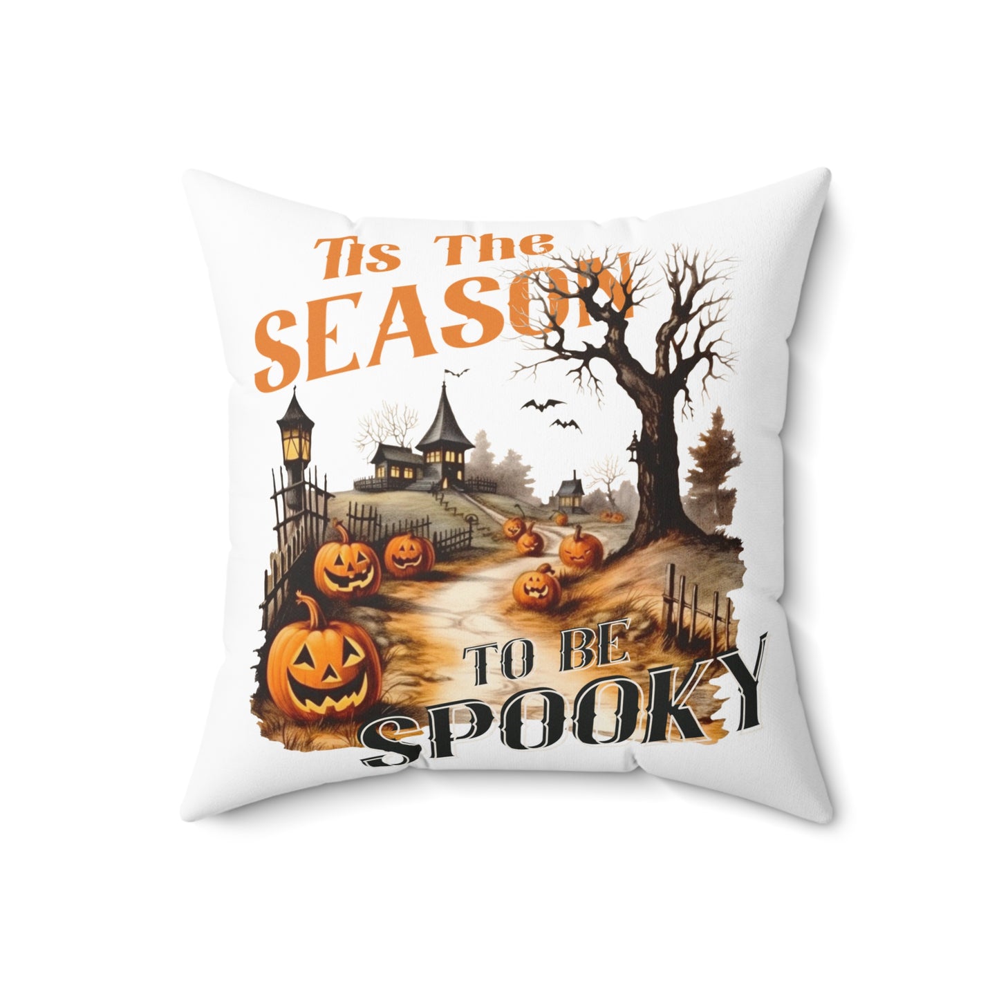 Spun Polyester Square Pillow