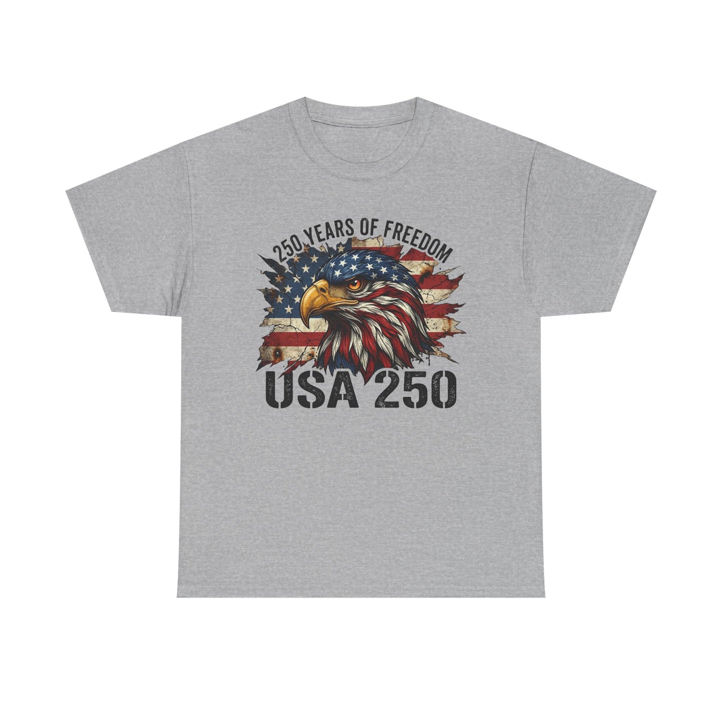 USA 250 Eagle T-Shirt — 250 Years of Freedom Patriotic Tee