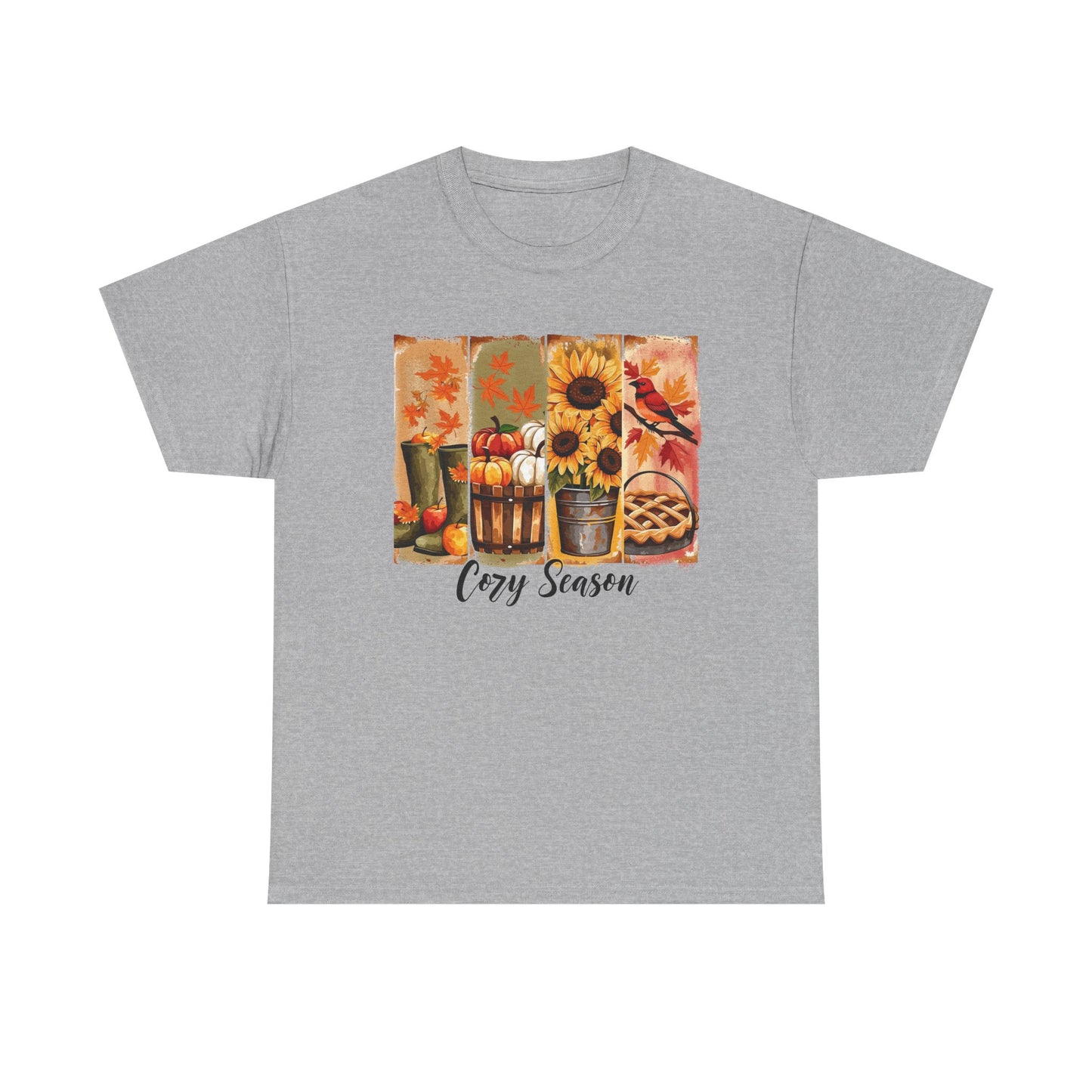 Autumn Sunflowers & Pumpkins
