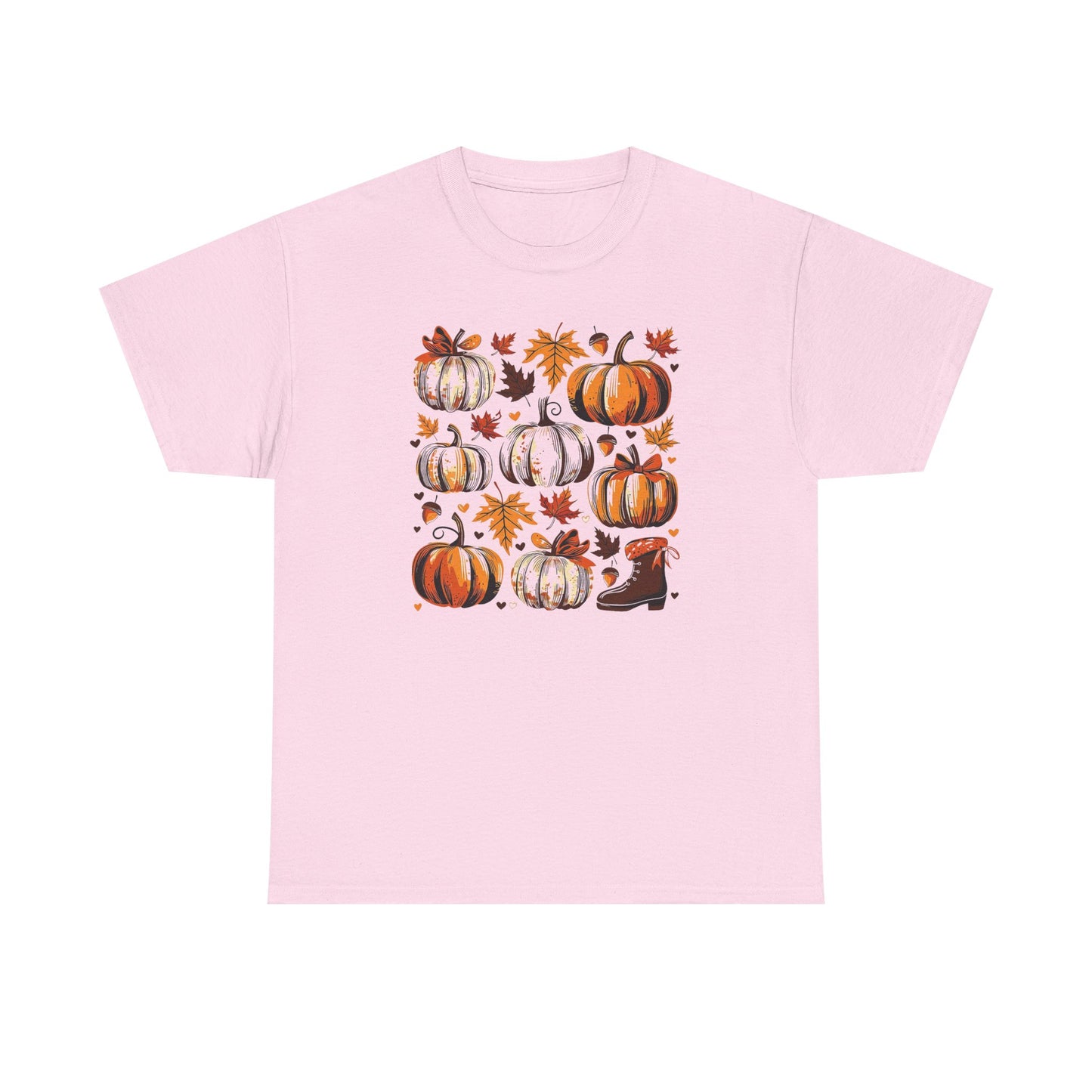 Pumpkin Patch & Autumn Leaves