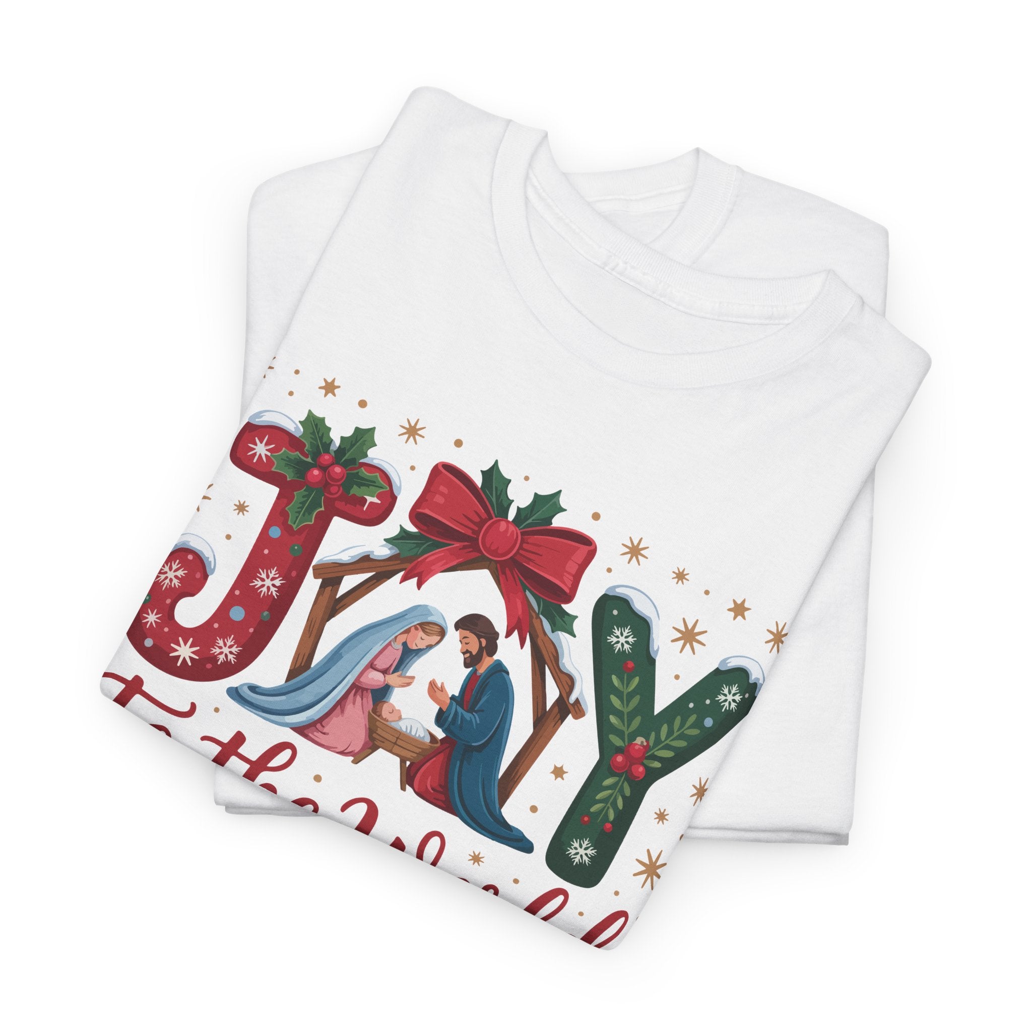 Joy to the World Christmas Tee