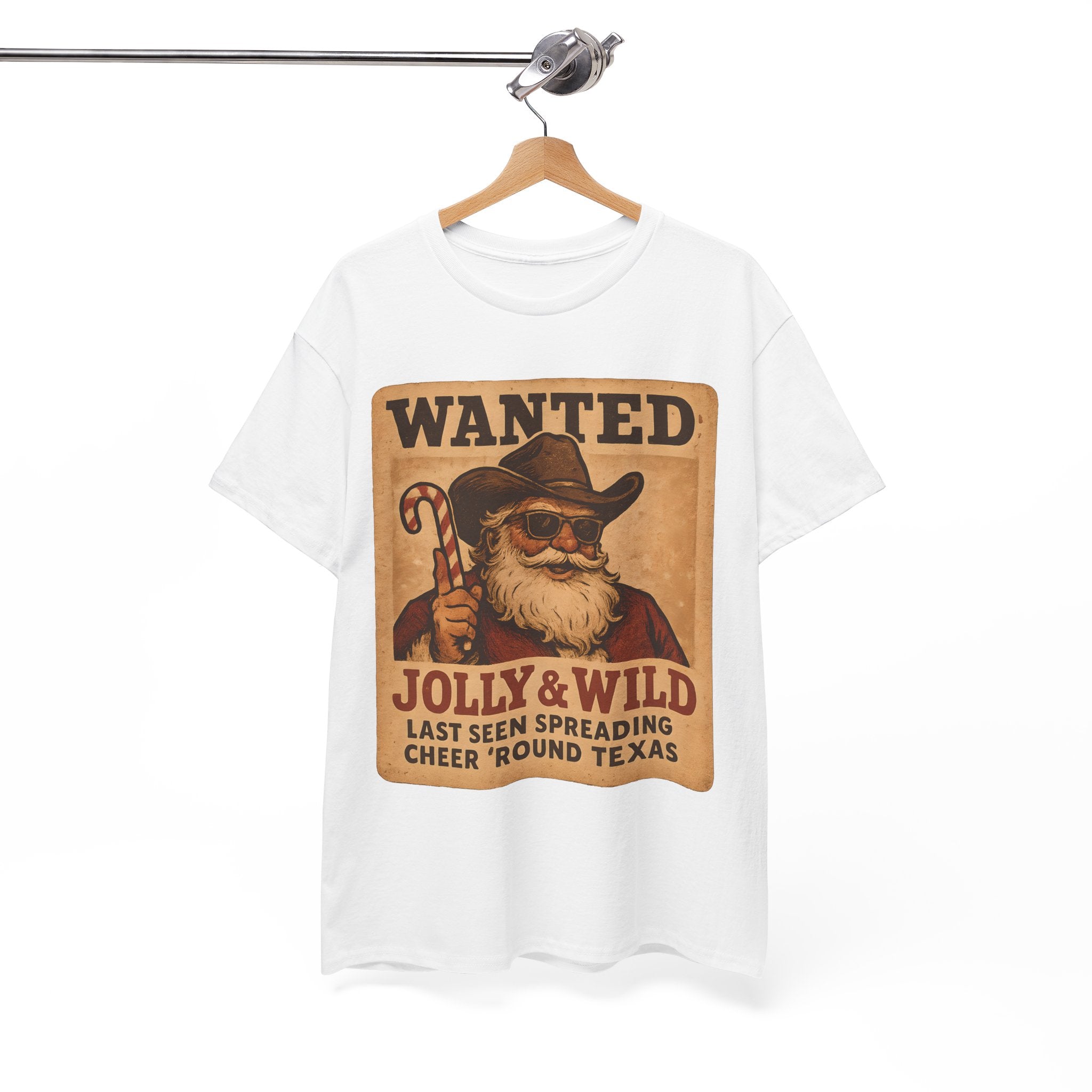 Wanted Jolly & Wild Santa T‑Shirt