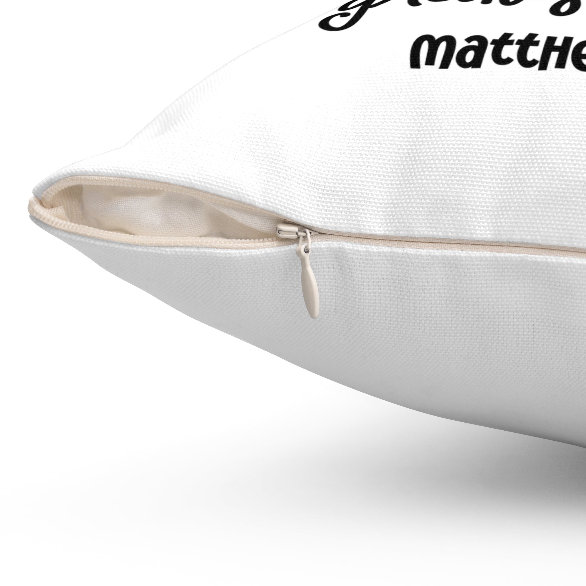 The Greatest Gift of All Nativity Square Pillow | Cozy Christmas Decor