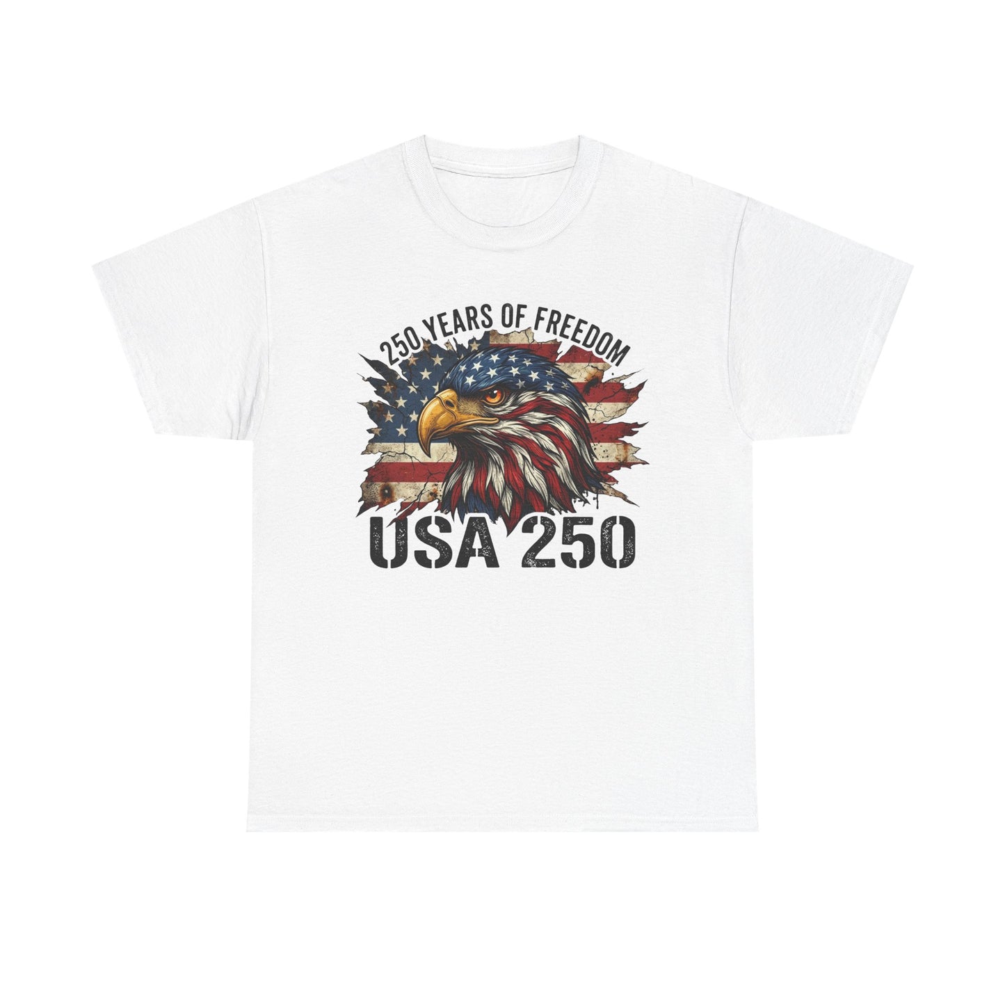 USA 250 Eagle T-Shirt — 250 Years of Freedom Patriotic Tee