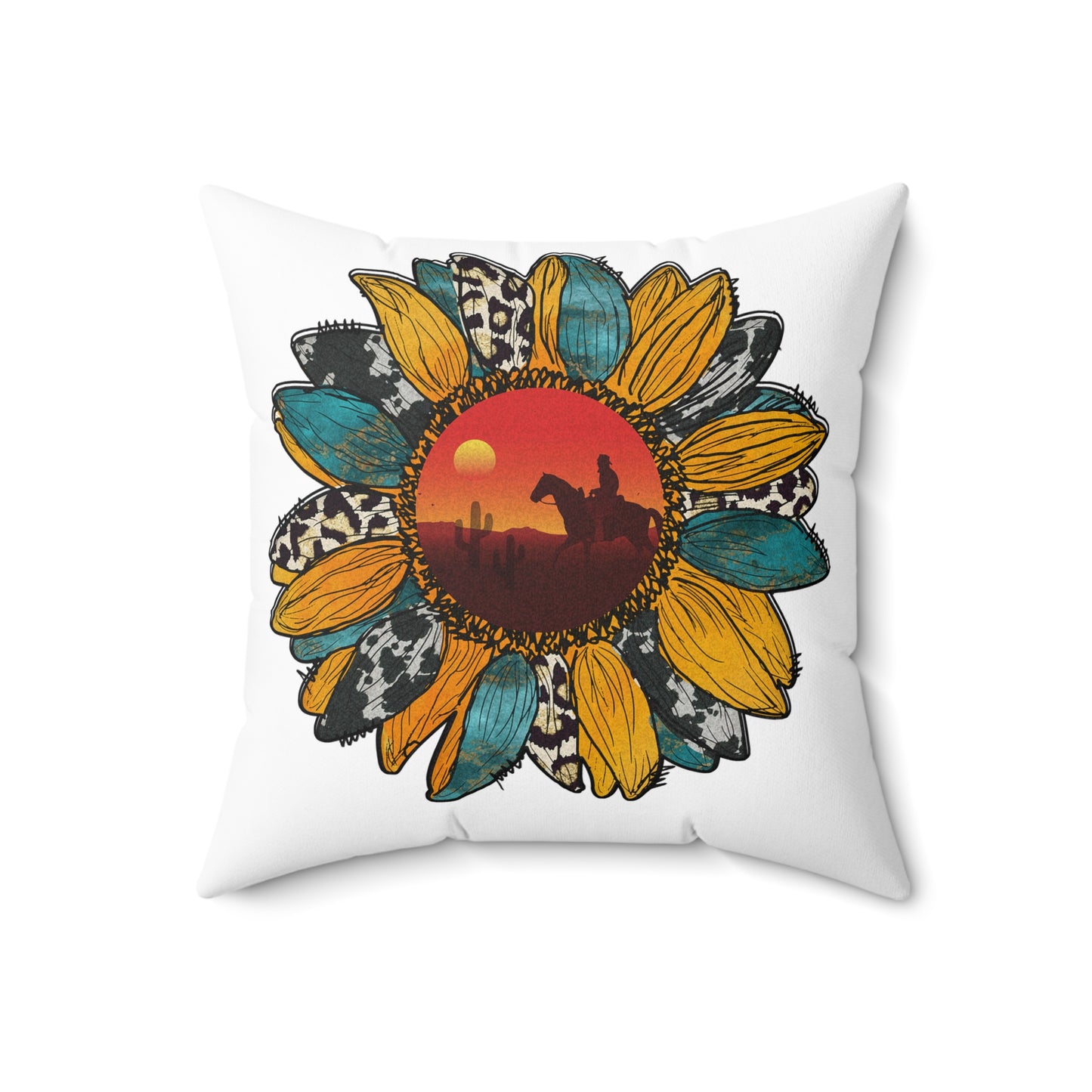Sunflower Desert Sunset