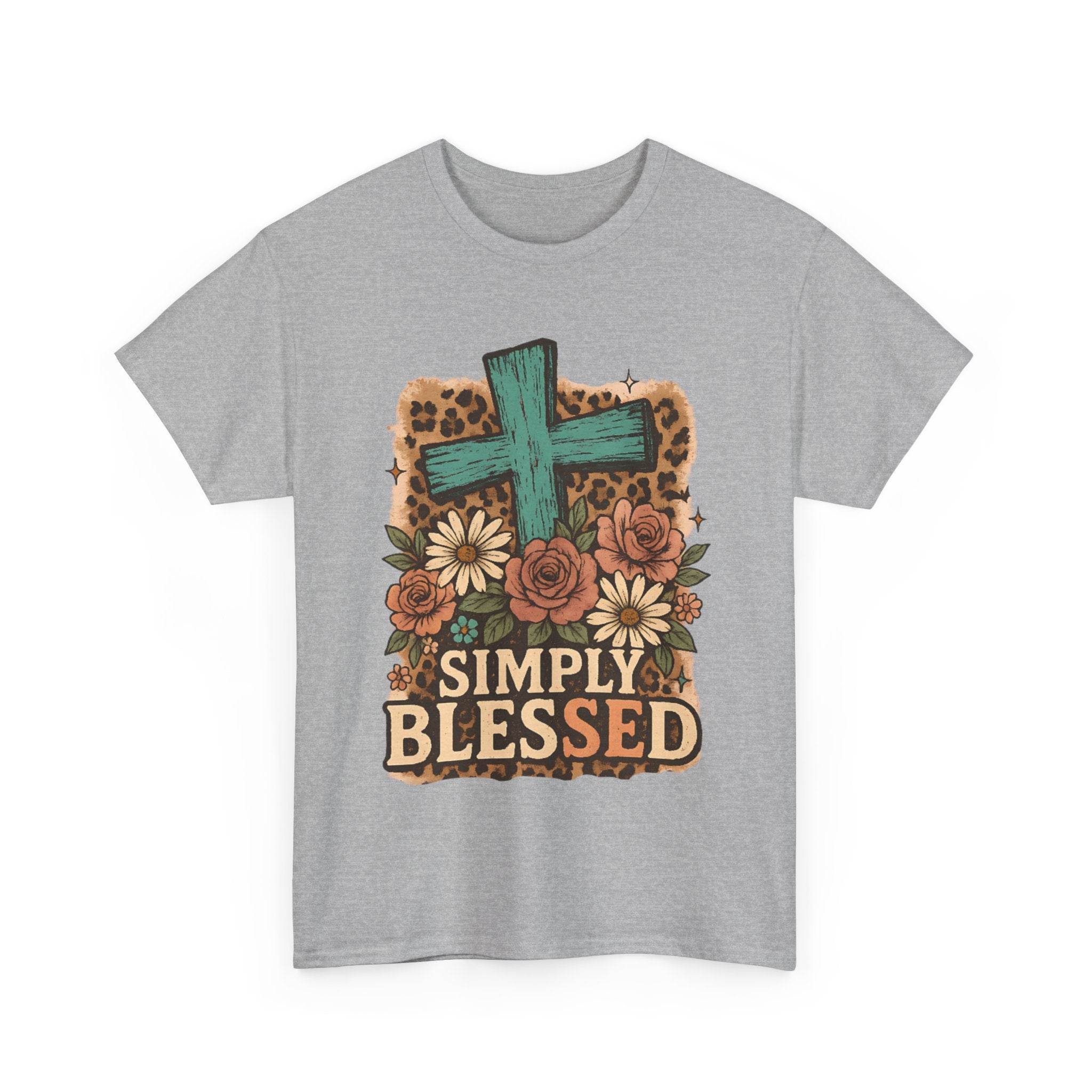 Simply Blessed Heavy Cotton Tee