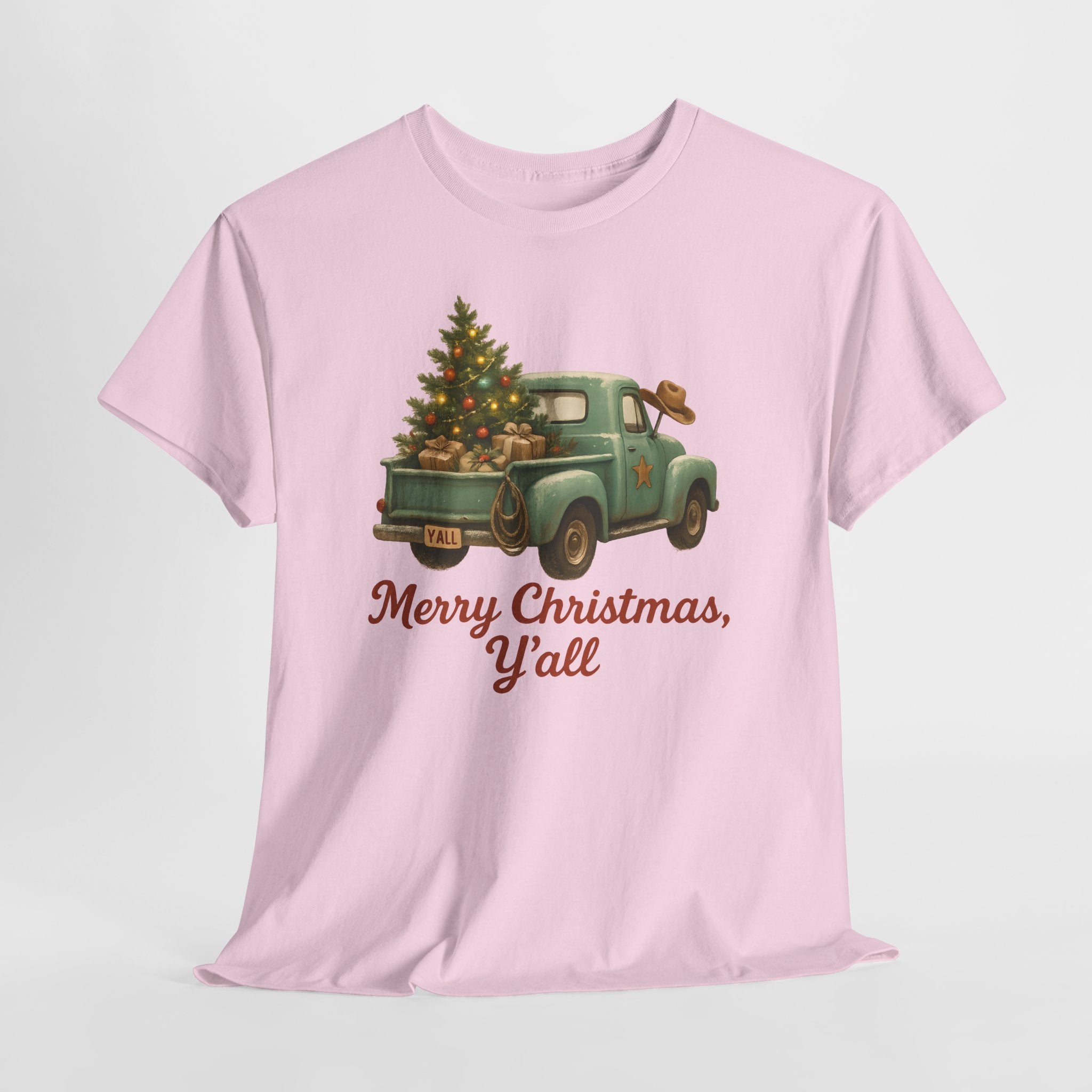 'Merry Christmas, Y'all' Vintage Holiday Tee
