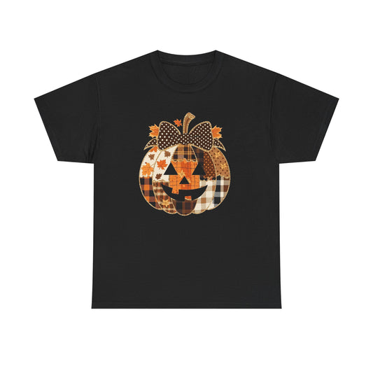 Pumpkin Patch Plaid Jack-O'-Lantern