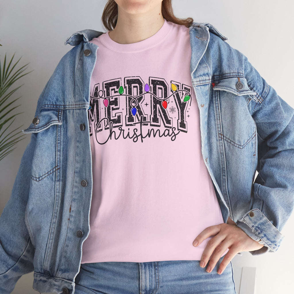 Merry Christmas Lights Tee