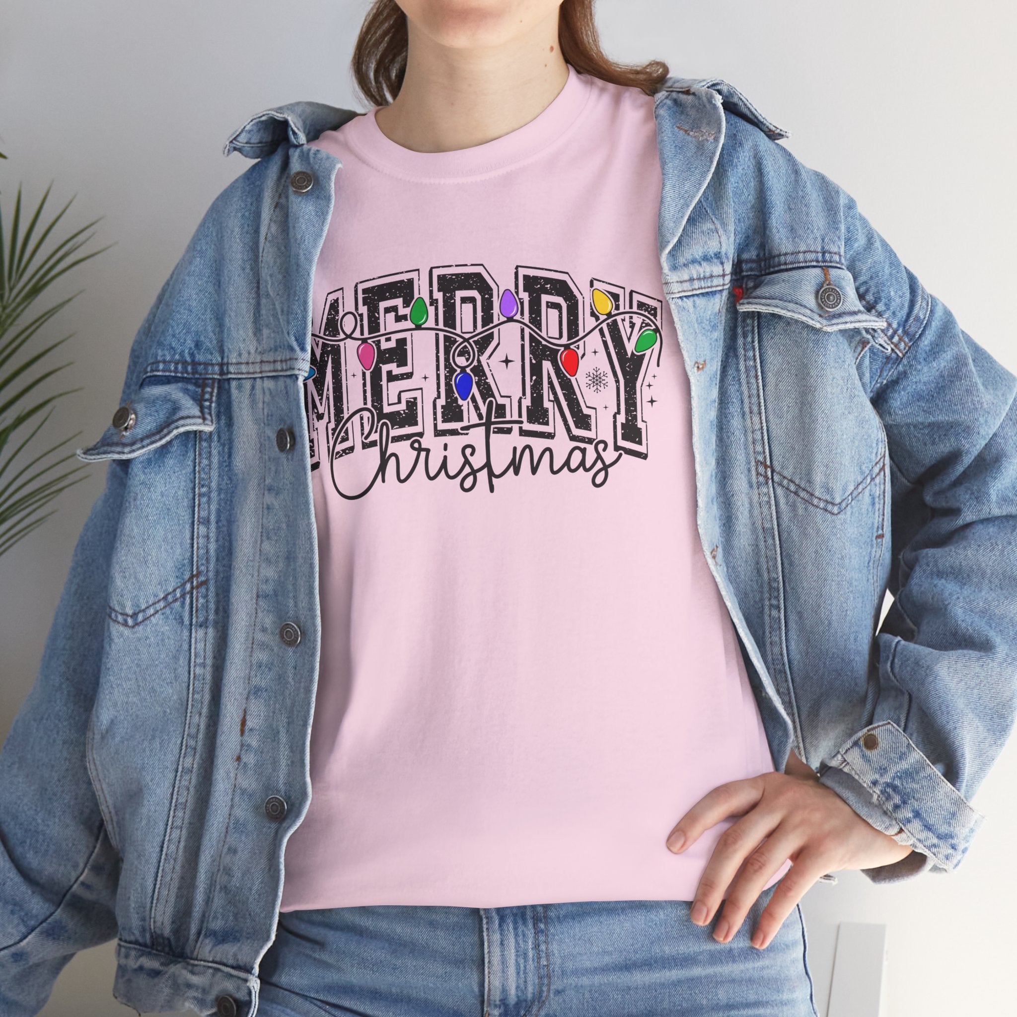 Merry Christmas Lights Tee