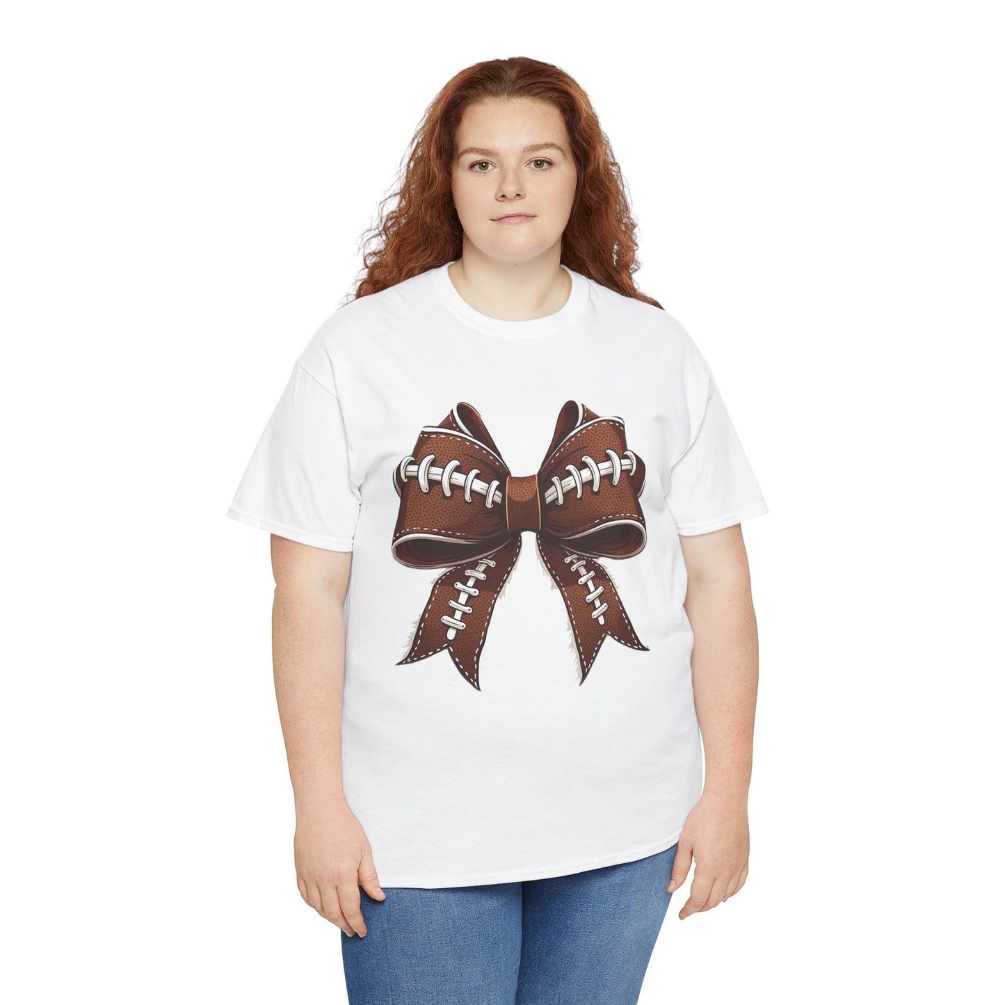 Football Bow Tee