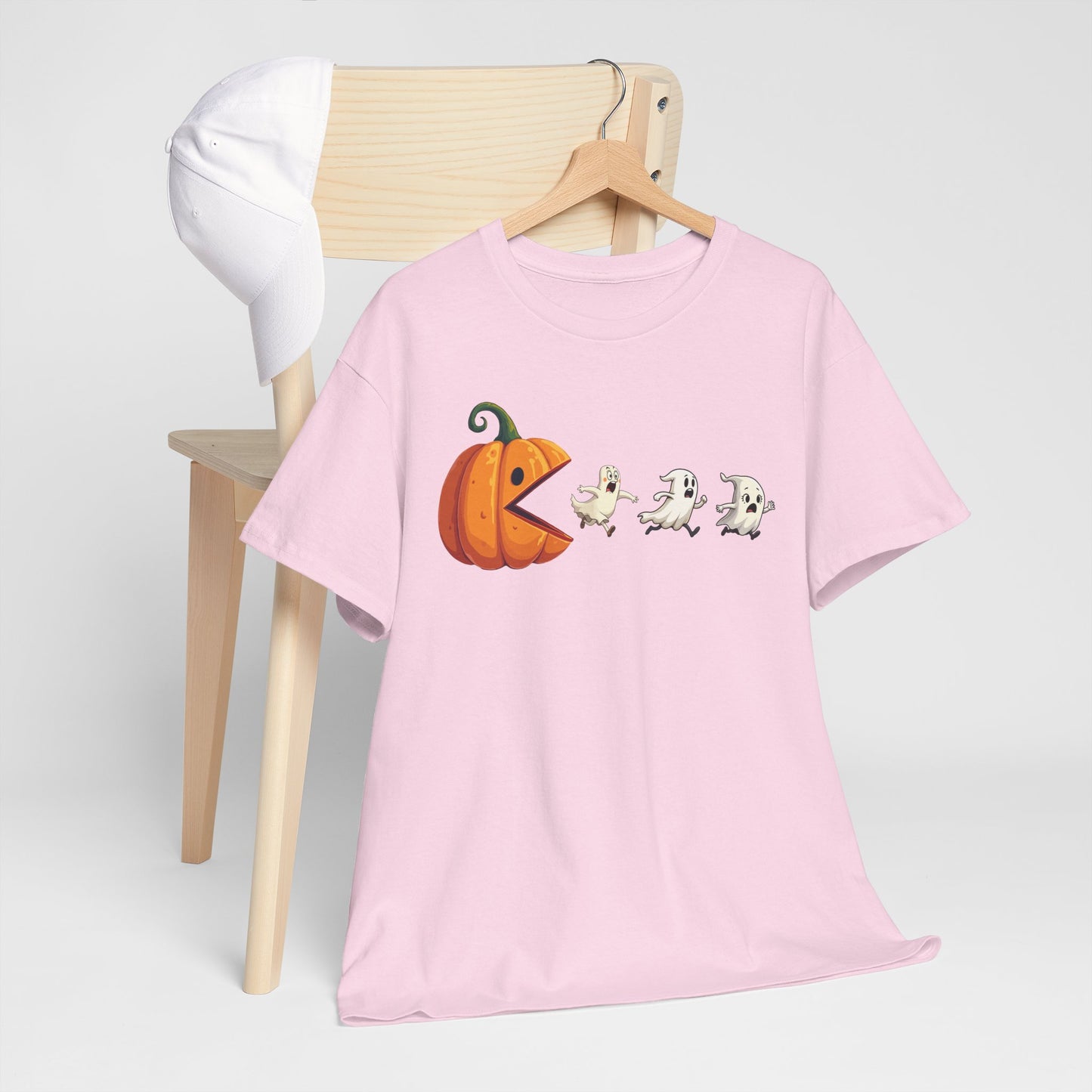 Playful Pumpkin Pac-Man Tee