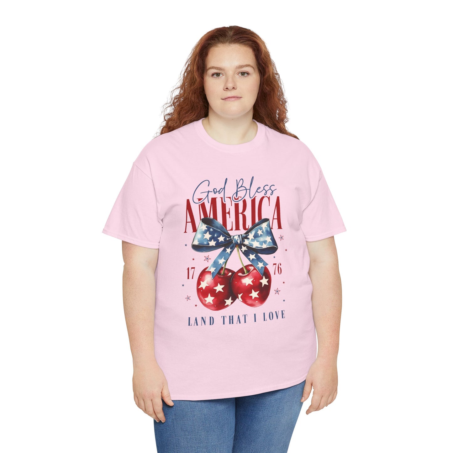 4th of July Tee - God Bless America Patriotic Shirt