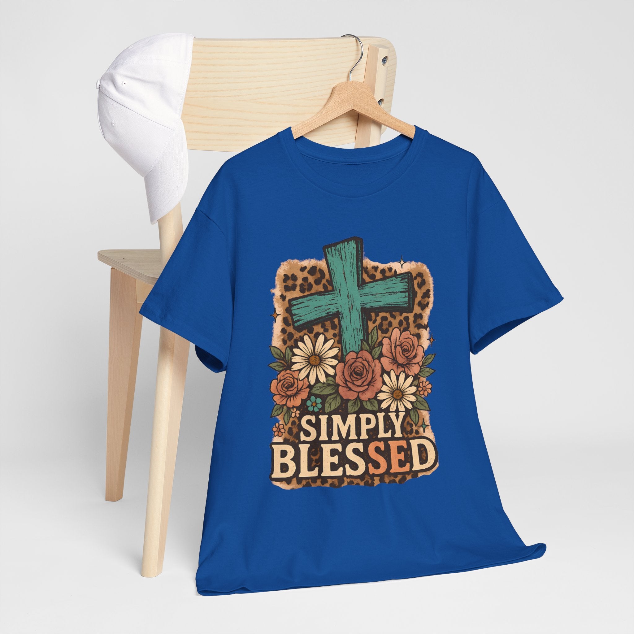 Simply Blessed Heavy Cotton Tee