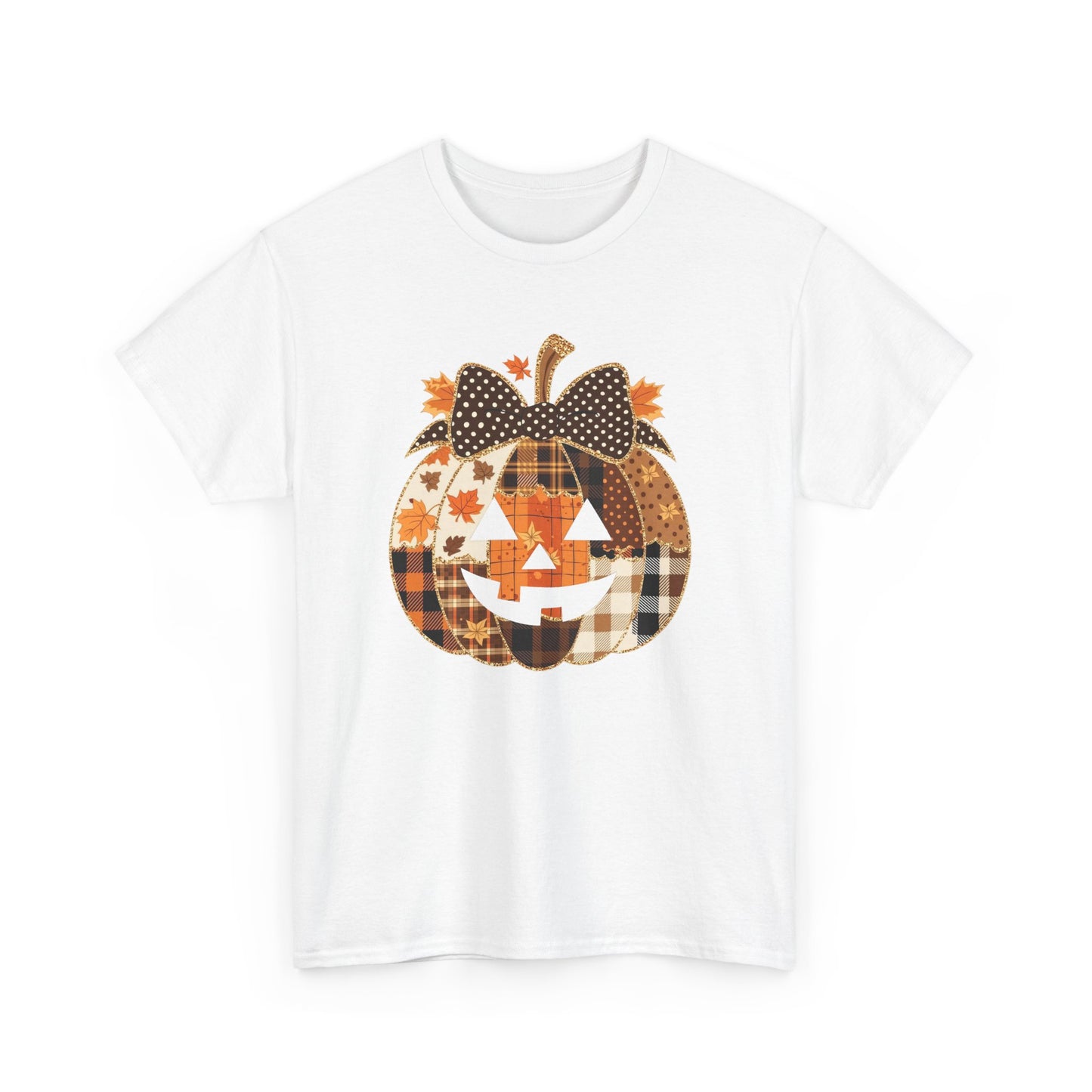 Pumpkin Patch Plaid Jack-O'-Lantern