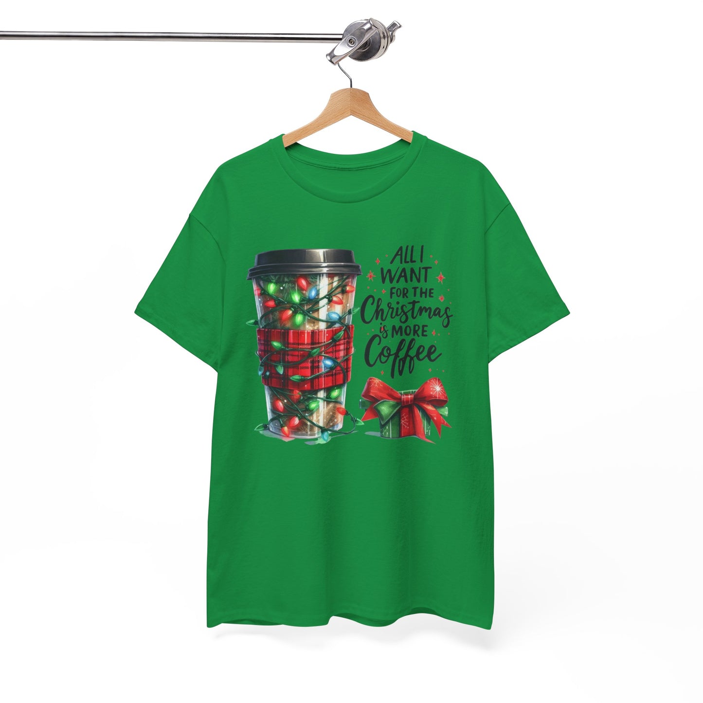 Christmas Coffee Heavy Cotton Tee