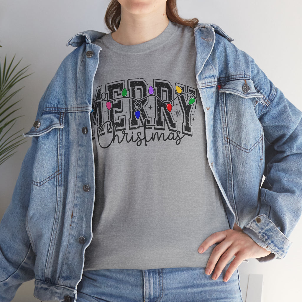 Merry Christmas Lights Tee