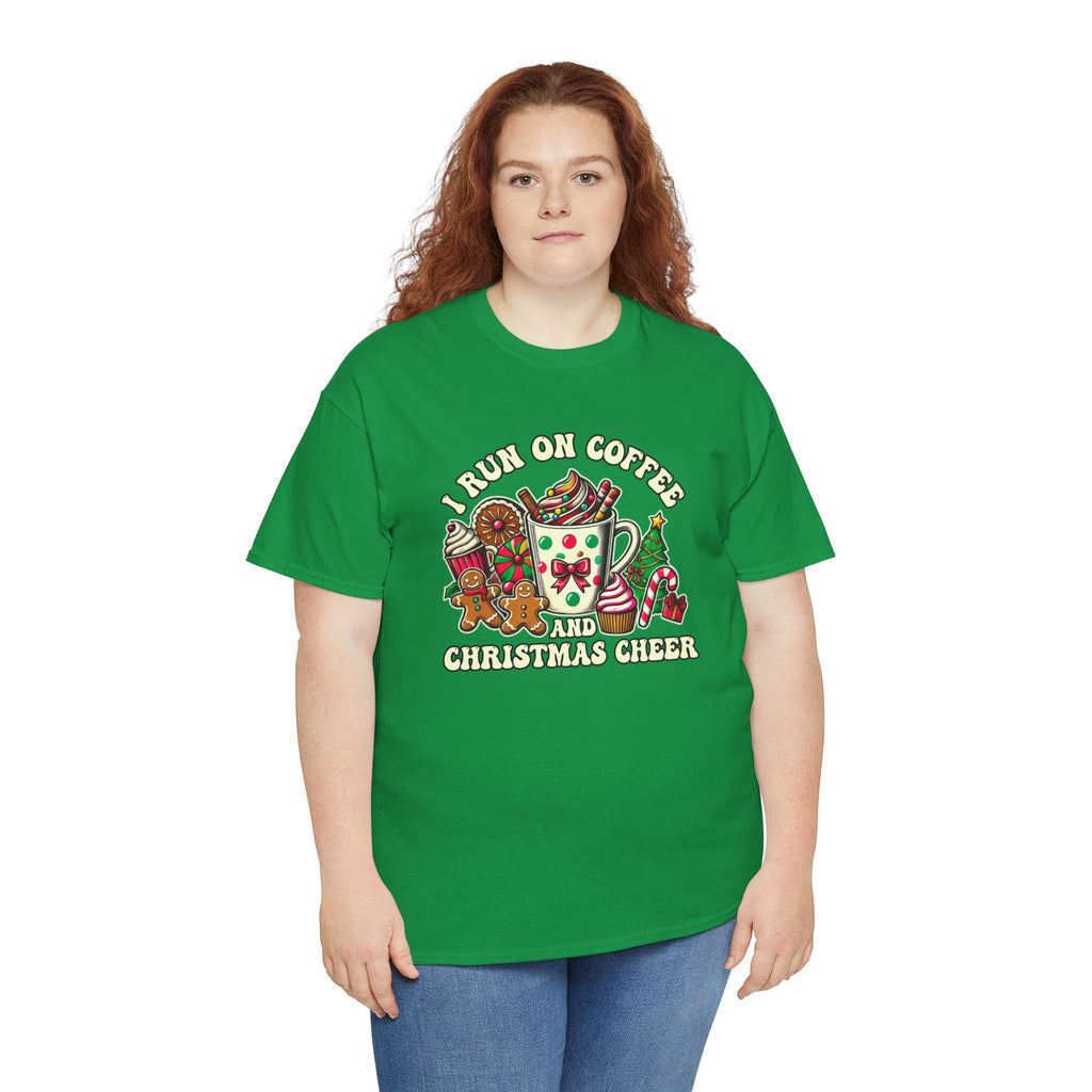 Funny Christmas Coffee Heavy Cotton Tee