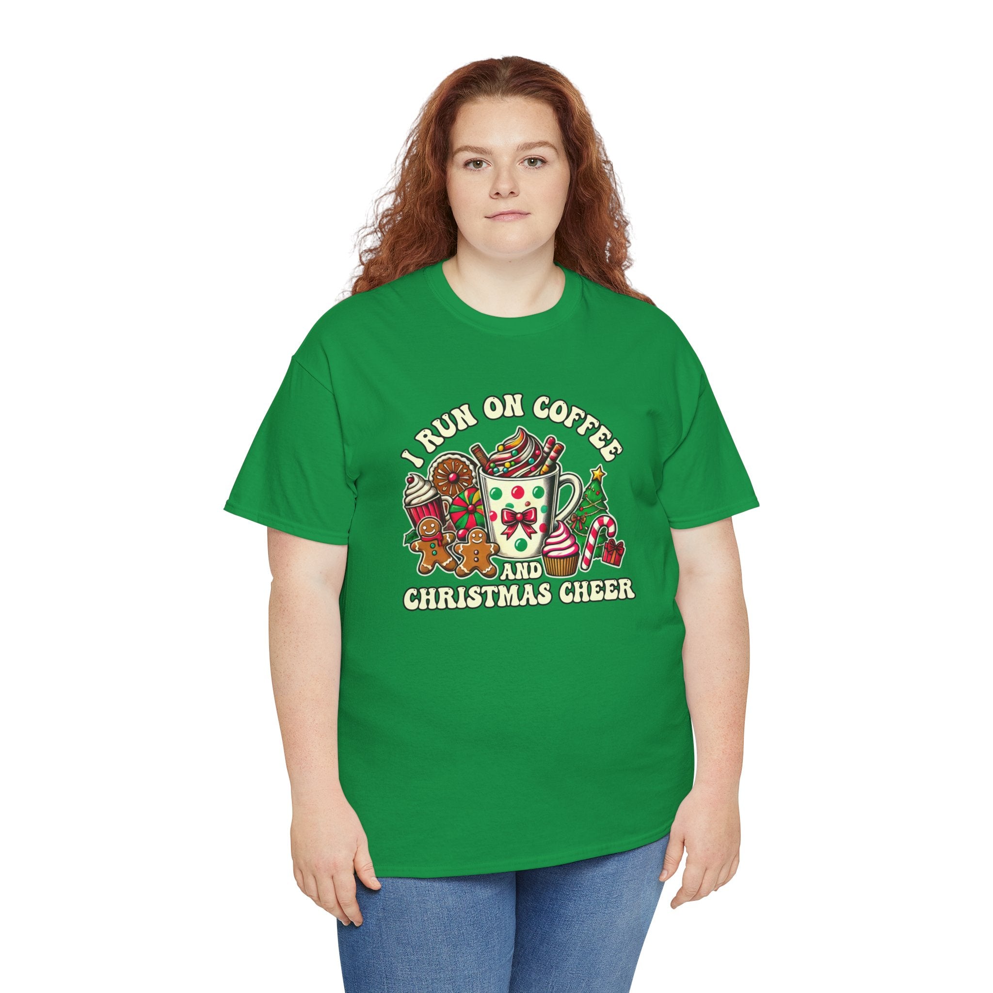 Funny Christmas Coffee Heavy Cotton Tee
