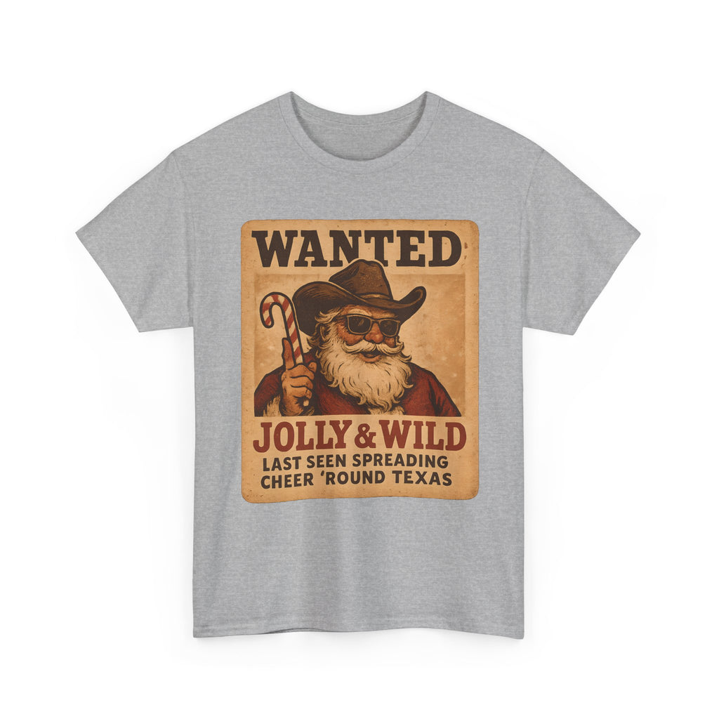 Wanted Jolly & Wild Santa T‑Shirt