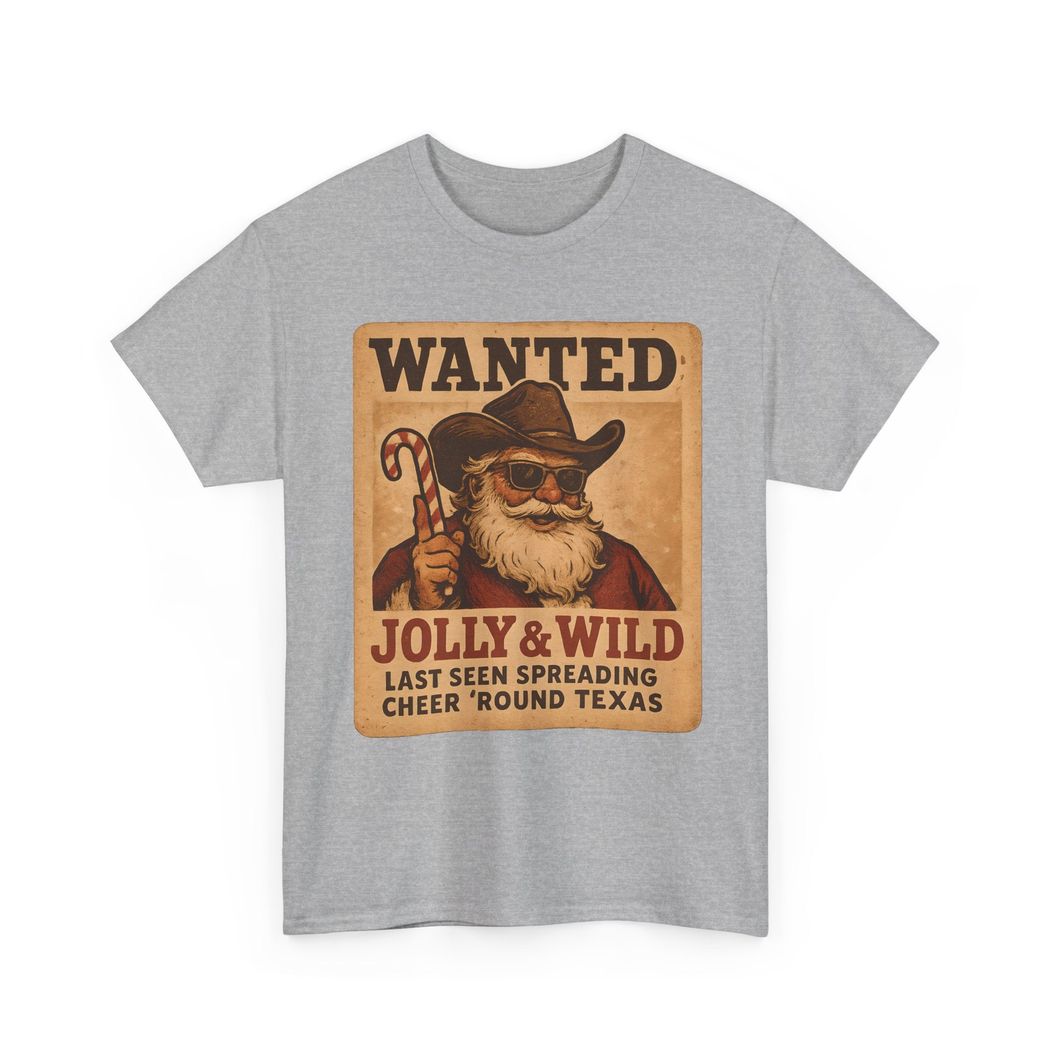 Wanted Jolly & Wild Santa T‑Shirt