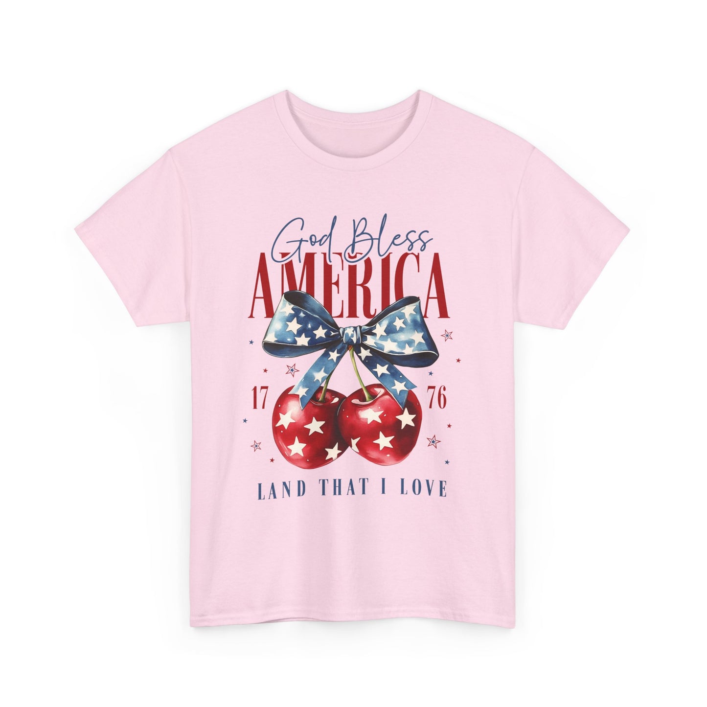 4th of July Tee - God Bless America Patriotic Shirt
