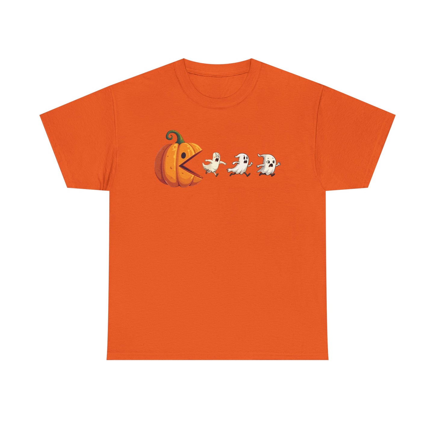 Playful Pumpkin Pac-Man Tee