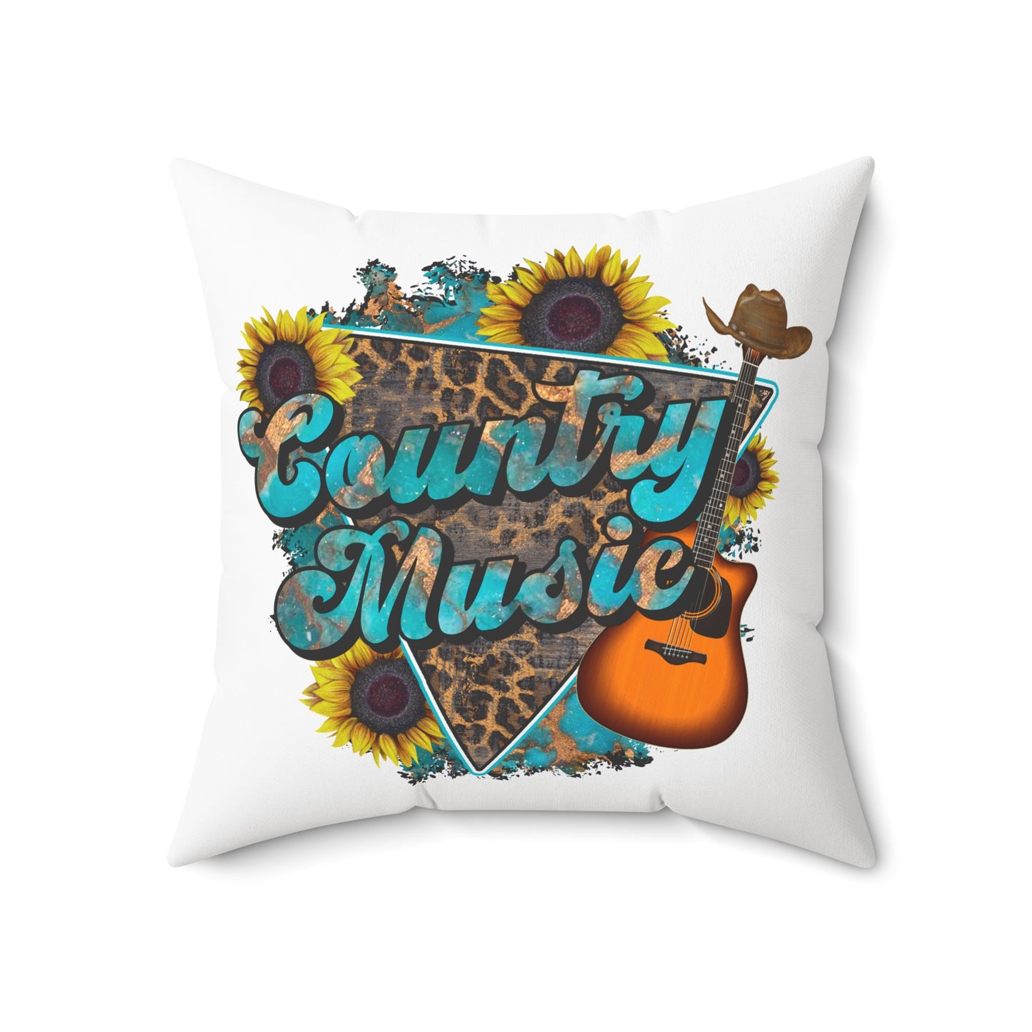 Spun Polyester Square Pillow