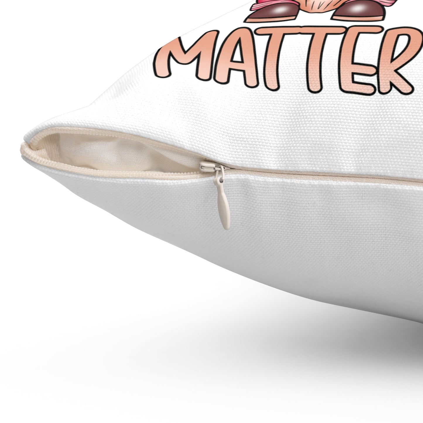 Spun Polyester Square Pillow